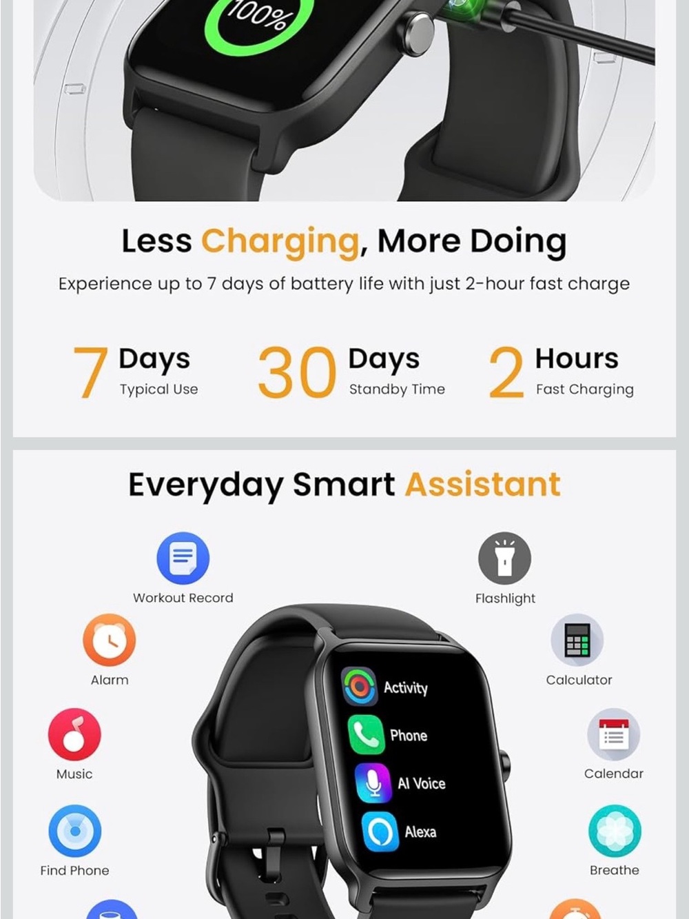 ⌚ FITPolo SmartWatch– Android & iPhone Compatible - Picture 4 of 12